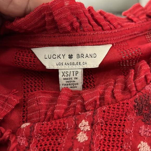 Lucky Brand Blouse. #988 - Picture 4 of 5